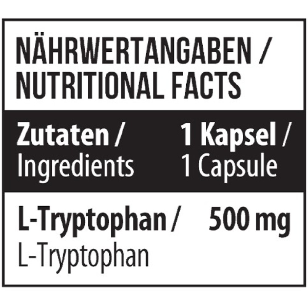 Триптофан для спорту MST Nutrition L-Tryptophan 500 120 Caps