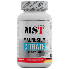 Мікроелемент Магній для спорту MST Nutrition Magnesium Citrate 200 mg 90 Tabs