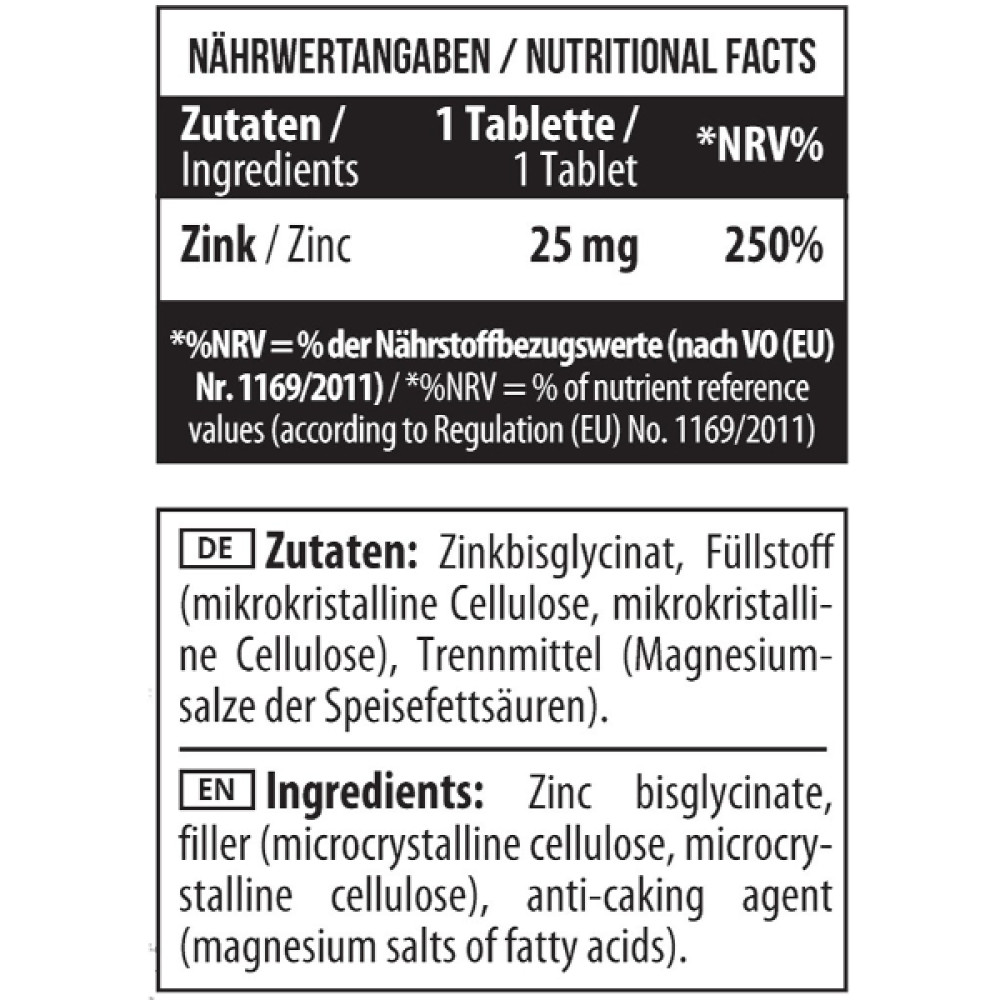 Мікроелемент Цинк для спорту MST Nutrition Zinc Chelate Bisglycinate 90 Tabs