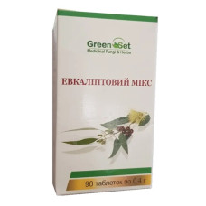 Протизастудний засіб GreenSet Евкаліптовий Мікс 90 таблеток
