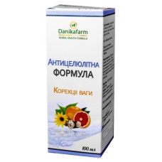 Екстракт для схуднення DanikaFarm БАР Антицелюлітна формула Корекціі Ваги 100 мл