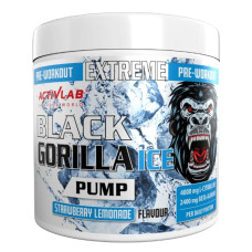 Комплекс до тренування Activlab Black Gorilla Ice Pump 300 g /30 servings/ Strawberry Lemonade