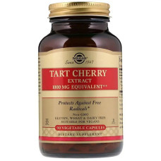 Антиоксидант Solgar Tart Cherry Extract 1000 mg 90 Veg Caps