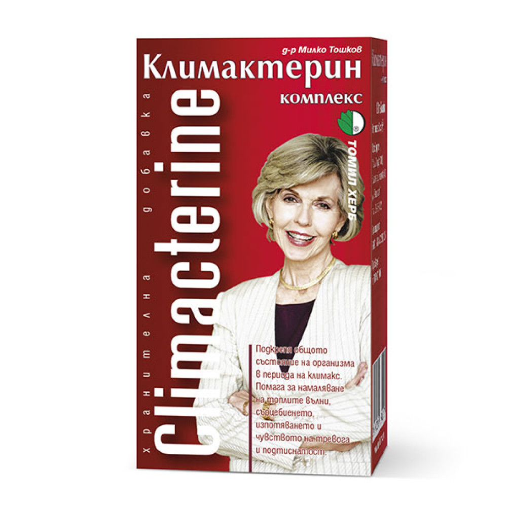 Комплекс при менопаузі Tomil Herb Climacterine 500 mg 120 Tabs