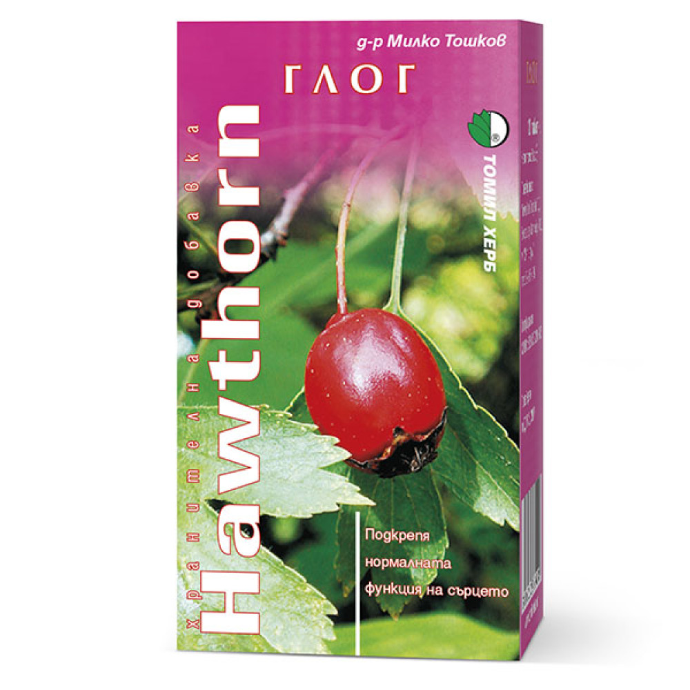 Комплекс для профілактики серця Tomil Herb Hawthorn 500 mg 120 Tabs