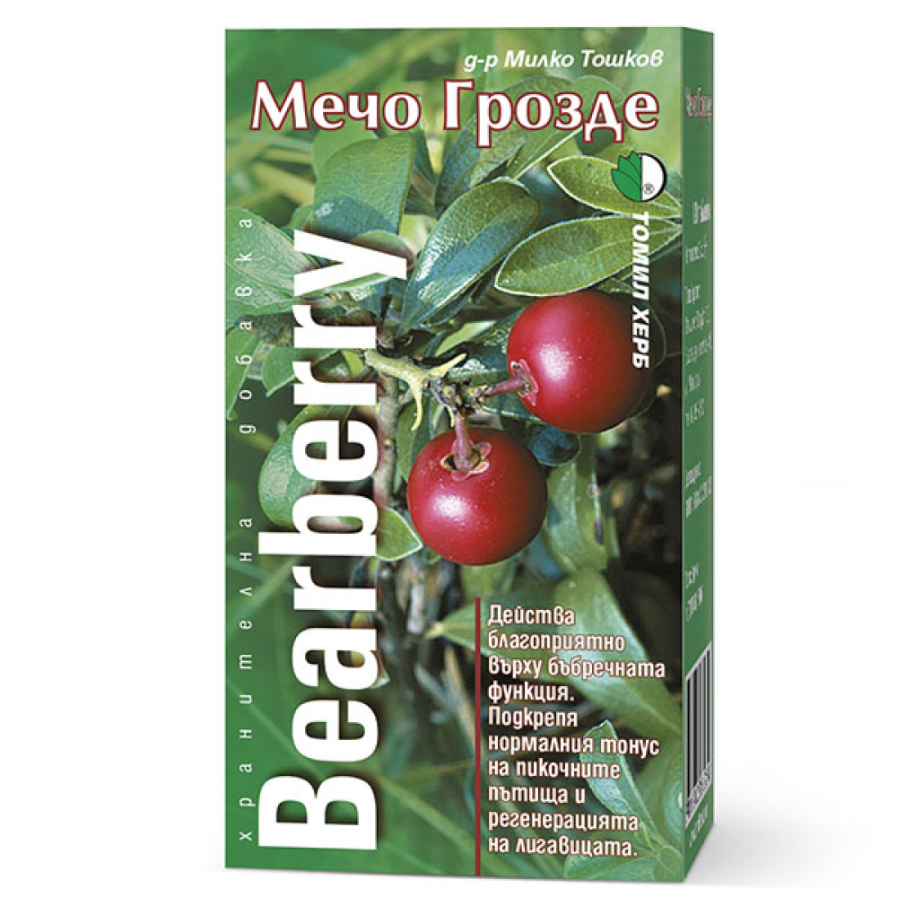 Урологічний препарат Tomil Herb Bearberry 500 mg 120 Tabs