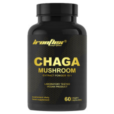 Грибний комплекс IronFlex Chaga Mushroom 60 Veg Caps