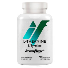 Амінокомплекс для спорту IronFlex L-Theanine + Tyrosine 90 Veg Caps
