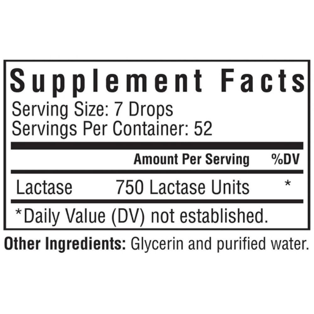 Лактаза Seeking Health Lactase Drops 15 ml /52 servings/