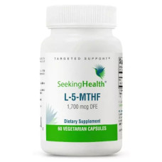 Фолієва кислота Seeking Health L-5-MTHF 60 Veg Caps