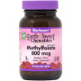 Фолієва кислота Bluebonnet Nutrition Earth Sweet Chewables Methylfolate 800 mcg 90 Chewable Tabs Raspberry