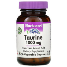 Таурін Bluebonnet Nutrition Taurine 1000 mg 50 Veg Caps