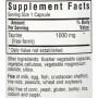 Таурін Bluebonnet Nutrition Taurine 1000 mg 50 Veg Caps