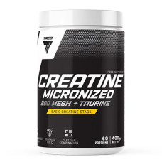 Креатин моногідрат Trec Nutrition Creatine Micronized 200 MESH + Taurine 400 g /60 servings/