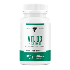 Вітамін D3+K2 для спорту Trec Nutrition VIT. D3+K2 (MK-7) 60 Caps