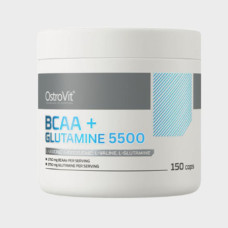 Амінокомплекс для спорту OstroVit BCAA + Glutamine 5500 150 Caps