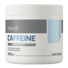 Енергетик OstroVit Caffeine 200 g /1000 servings/ Natural