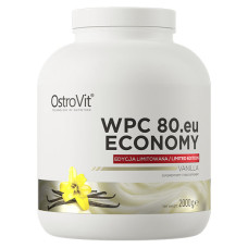 Протеїн OstroVit Economy WPC80.eu 2000 g /66 servings/ Vanilia