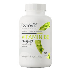 Вітамін B для спорту OstroVit Vitamin B6 P-5-P 60 Caps