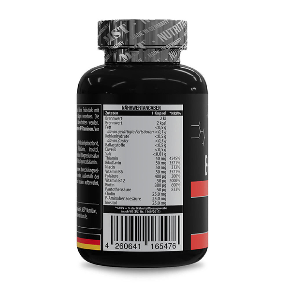 Вітамін B для спорту MST Nutrition B-Complex Professional 120 Caps