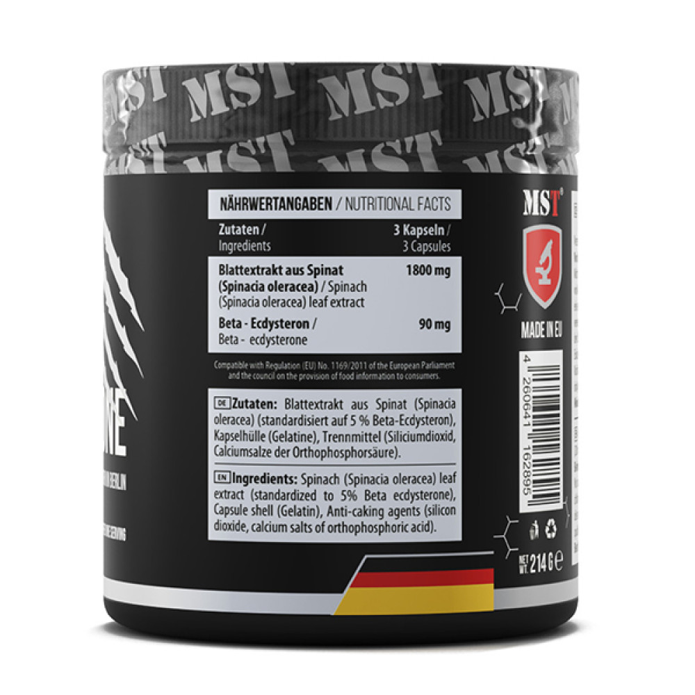 Тестостероновий бустер MST Nutrition Beta-Ecdysterone 240 Caps