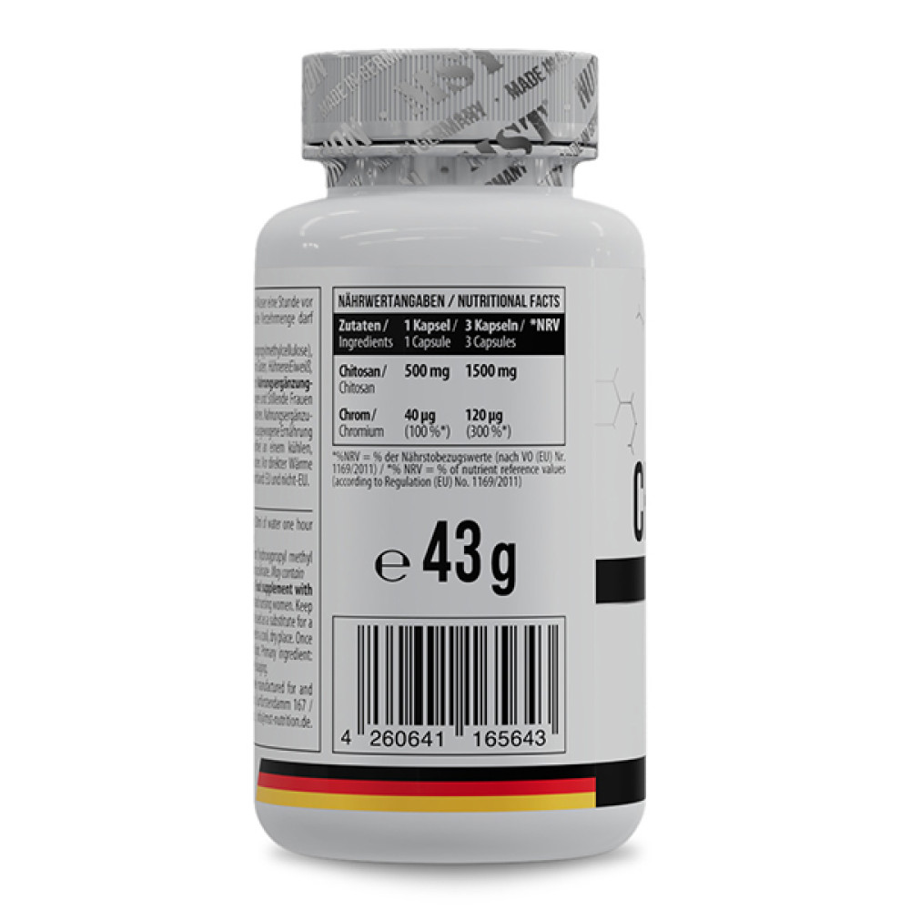 Хітозан MST Nutrition Chitosan with Chrom 60 Caps