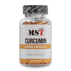 Куркумін для спорту MST Nutrition Curcumin NovaSOL 60 Caps