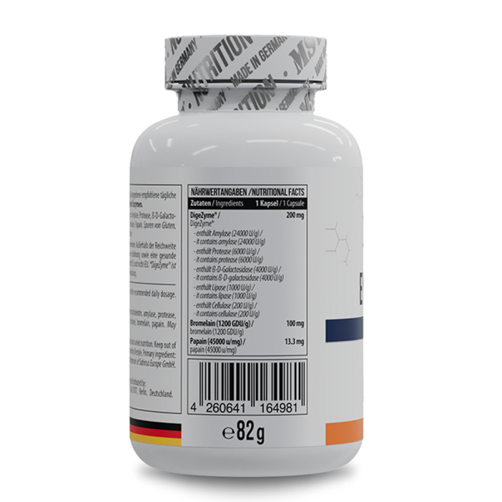 Ензими для спорту MST Nutrition Enzymes DigeZyme 120 Caps