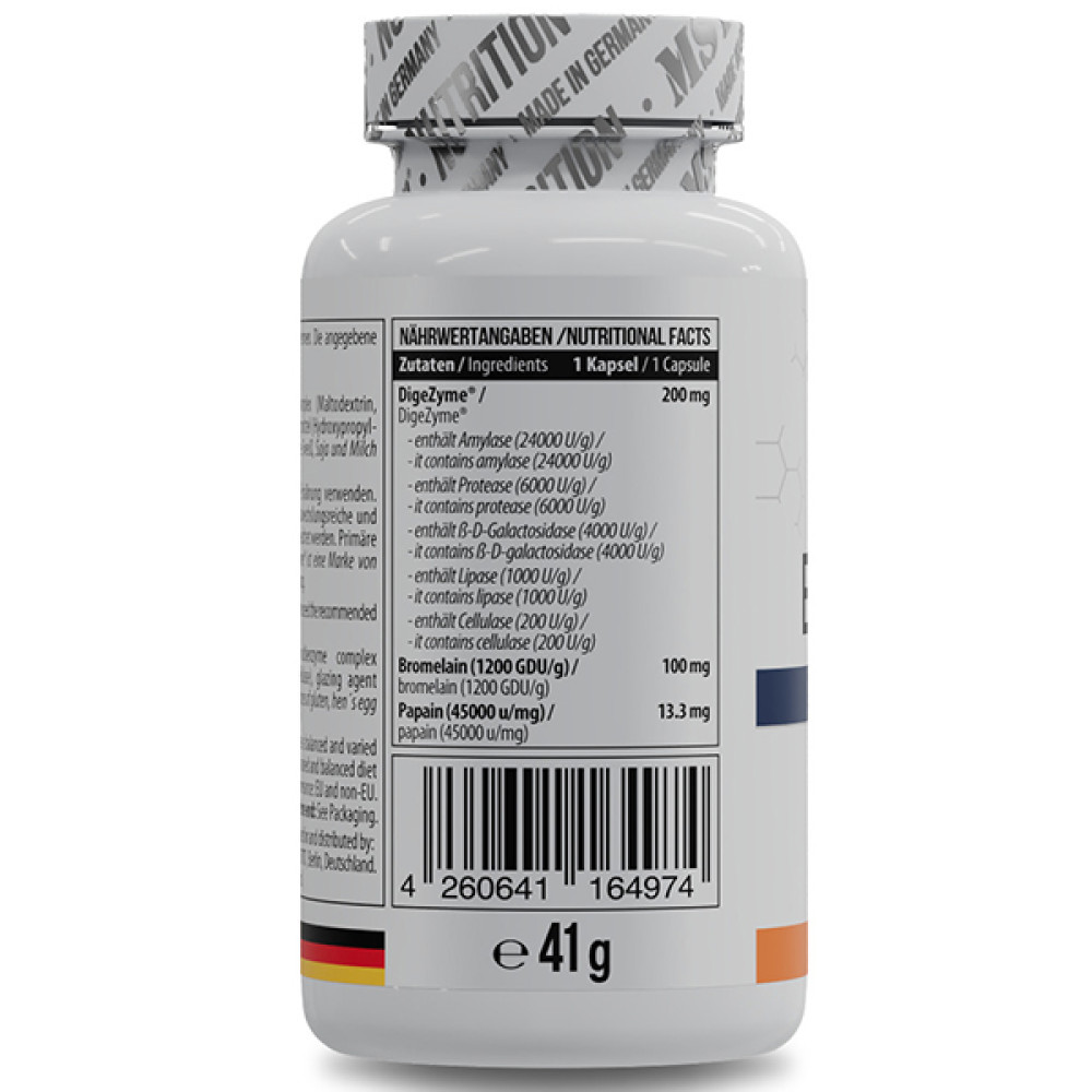 Ензими для спорту MST Nutrition Enzymes DigeZyme 60 Caps
