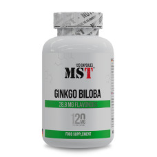 Гінкго Білоба для спорту MST Nutrition Ginkgo Biloba 120 Caps