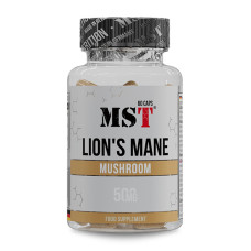 Натуральна добавка для спорту MST Nutrition Lion's Mane Mushroom 60 Caps