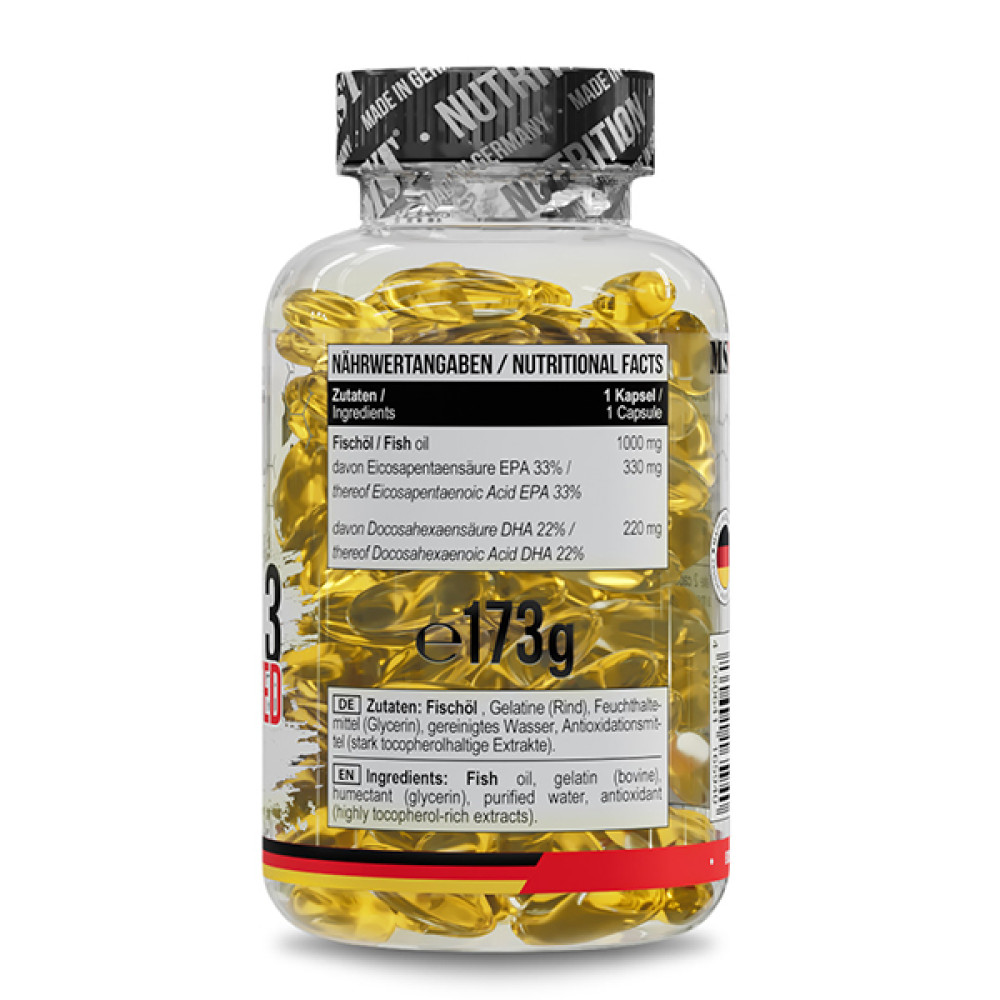 Омега для спорту MST Nutrition Omega 3 Selected 55% 120 Caps