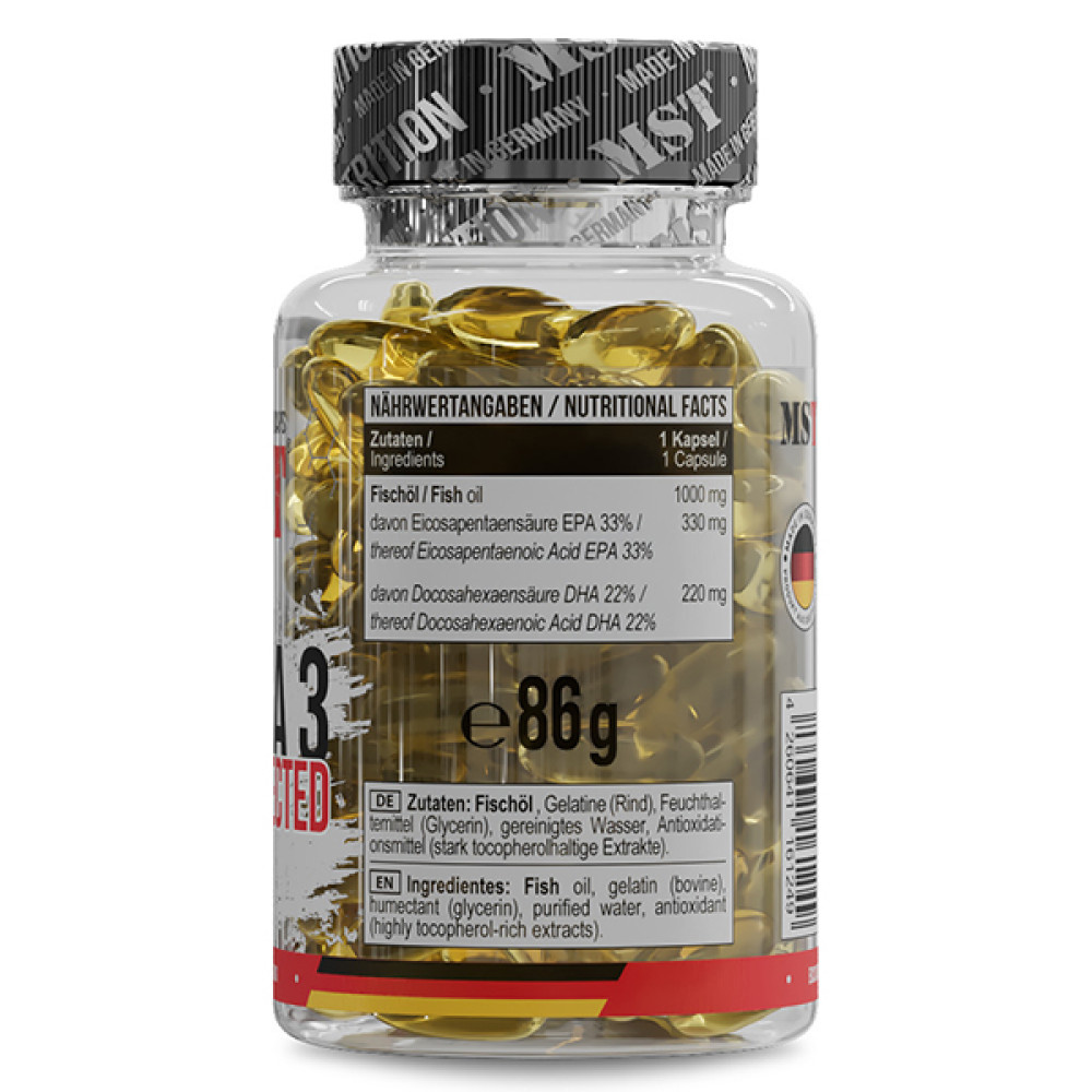 Омега для спорту MST Nutrition Omega 3 Selected 55% 60 Caps