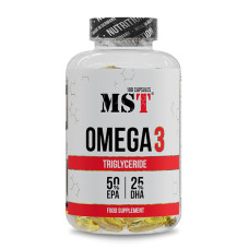 Омега для спорту MST Nutrition Omega 3 Triglyceride 75% 180 Caps