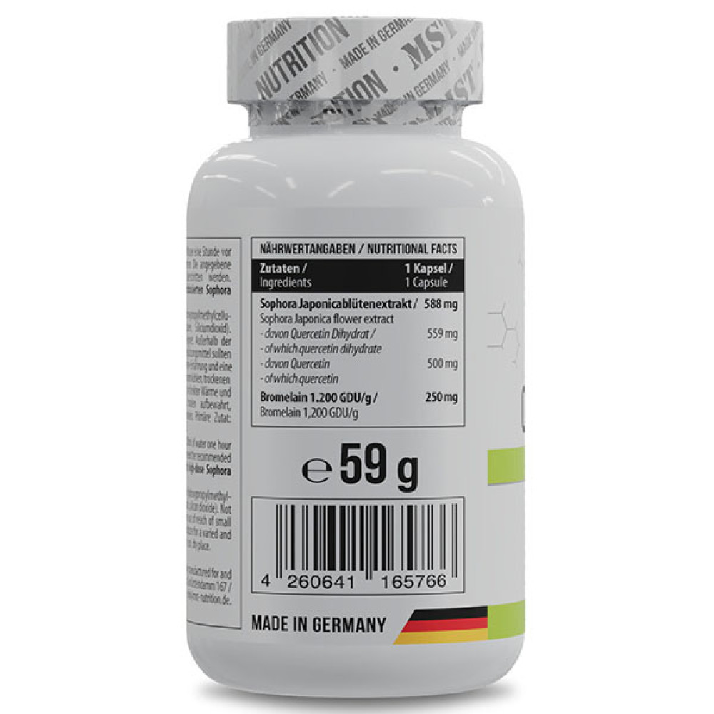 Кверцетін MST Nutrition Quercetin Bromelain 60 Caps