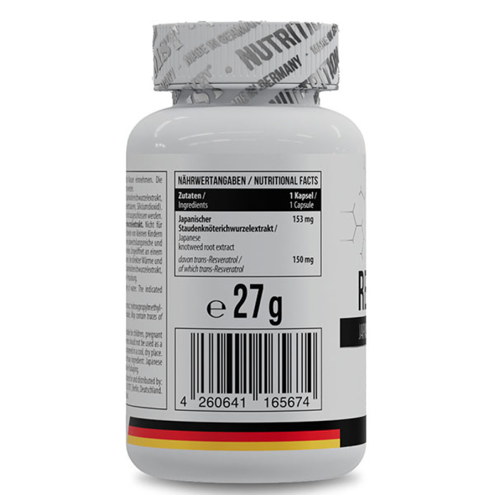 Ресвератрол для спорту MST Nutrition Resveratrol 60 Caps