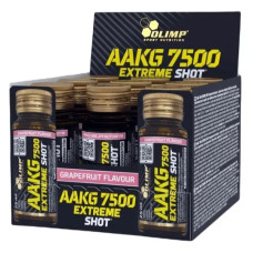 Аргінін для спорту Olimp Nutrition AAKG 7500 Extreme Shot 9 х 25 ml Grapefruit