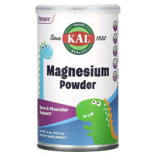 Мікроелемент Магній KAL Magnesium Powder  (from Magnesium Citrate) 112,5 g /90 servings/