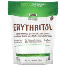 Замінник цукру NOW Foods Erythritol 1134 g /142 servings/
