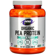 Протеїн NOW Foods Sports Organic Pea Protein Powder 680 g /34 servings/ Unflavored