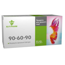 Екстракт для схуднення Elit-Pharm 90-60-90 80 Tabs