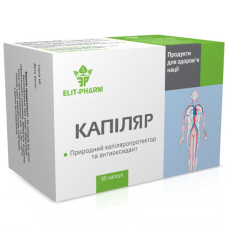 Комплекс для профілактики тиску та кровообігу Elit-Pharm Капіляр 50 капс