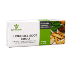 Корінь солодки Elit-Pharm Liquorice Root Extract 40 Tabs