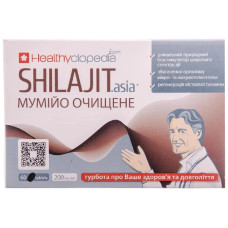 Екстракти для підвищення імунітету Healthyclopedia Shilajit.Asia 60 Tabs