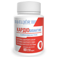 Комплекс для профілактики серця Elixir Cardiobioactive 60 Caps