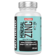 Мультимінерали для спорту Nutrend Mineral Zinc 100% Chelate 100 Caps