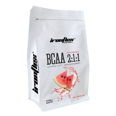 Амінокислота BCAA для спорту IronFlex BCAA Performance 2-1-1 1000 g /200 servings/ Watermelon