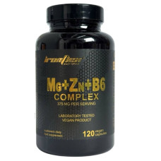 Мультимінерали для спорту IronFlex Mg+Zn+B6 120 Tabs