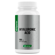 Хондропротектор (для спорту) Sporter Hyaluronic Acid 100 mg 60 Caps