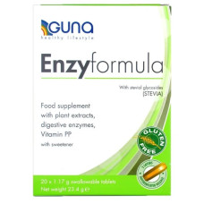 Травні ферменти Guna Enzyformula 20 Tabs